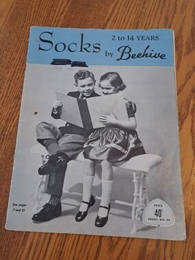 ($5 Add On)Kids' Socks Pattern